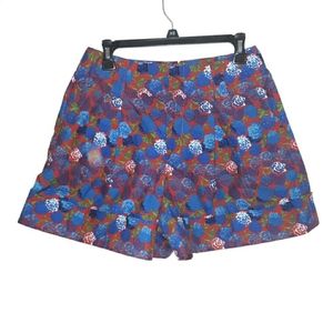 Marc Jacobs pleated floral shorts